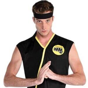 Cobra Kai Black Adult Costume Set XXL